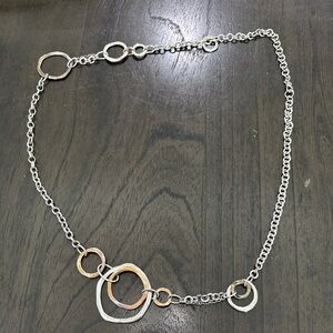 Premier Designs Silver and Gold Necklace